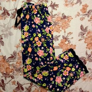 Brand New Womens Floral Pajama Pants